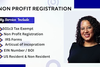 nonprofit startup, irs tax exempt, 501c3, nonprofit reinstatement, 1023 1023ez