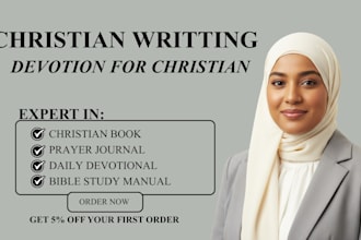 write christian ebook daily devotional prayer journal amazon KDP