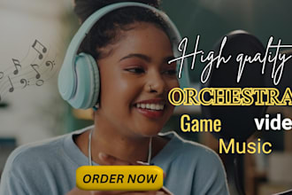 compose cinematic music for film score, video game, epic orchestral soundtrack