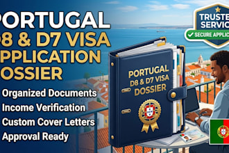 prepare your portugal d8 digital nomad or d7 visa application dossier