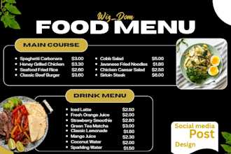 profitable business flyer, instagram post design for restaurant, cafe ads banner