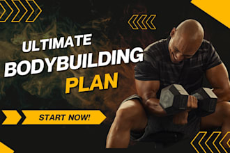 create custom bodybuilding workout plans for muscle growth