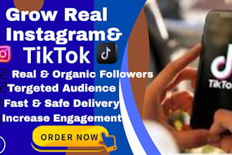 viral tiktok marketing and promotion for fast organic real follower growth