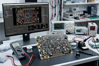 design pcb, circuit, and electronic systems