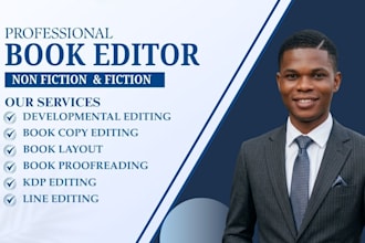 developmental editing book copy editing book layout, proofreading, kdp