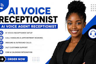 build ai receptionist, ai voice receptionist, ai voice agent receptionist