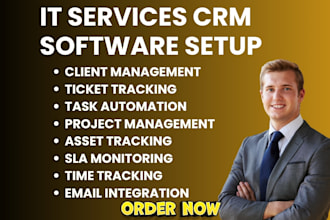 setup IT services connectwise manage autotask psa halopsa ninjaone syncro