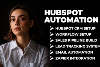 do hubspot CRM setup automation workflow and zapier integration