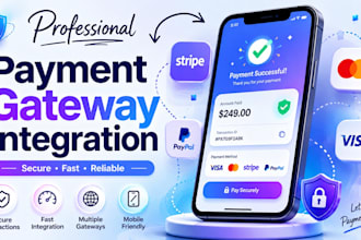 fix and set up payment gateway