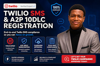 twilio a2p, twilio sms, a2p registration, sms compliance, a2p10dlc