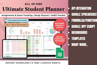do google apps script, sheet, api integration, as your automation expert