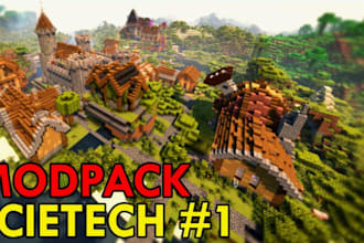 fix, optimize or create minecraft modpack with mods configs quests, server setup