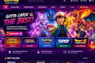 pokemon shopify store trading card website pokemon website pokemon shopify store
