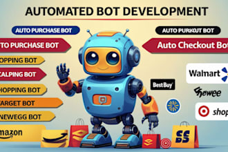 do auto buying bot, checkout bot, shopping bot, pokemon bot, auto purchase bot