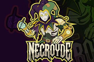 design a custom mascot logo or vector branding