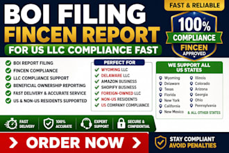 file boi fincen report for US llc compliance fast
