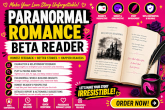 beta read your wolf shifter romance and paranormal romance novel beta reading