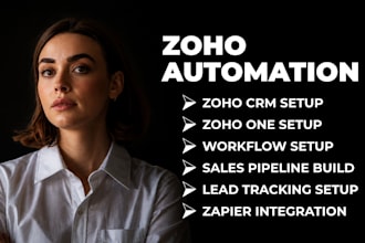 do zoho CRM setup zoho one customization and automation