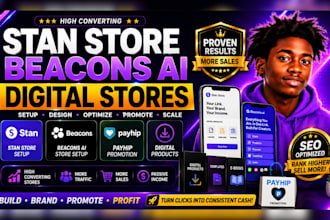 do stan store setup stan store marketing beacons ai store setup digital products