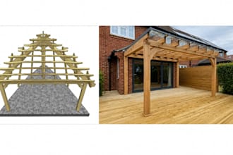design modern pergola patio gazebo deck and outdoor structure plans
