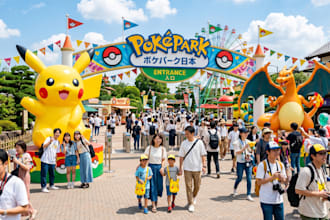 handle your ghibli museum, and pokepark reservation ticket