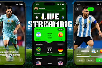 develop live streaming app video streaming website live streaming app