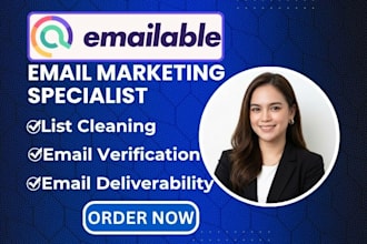 setup emailable email list cleaning emailable deliverability optimization