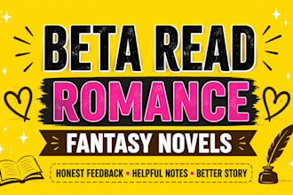 beta read romance book, romance beta reader, beta reading, fantasy beta reader