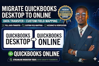 migrate quickbooks desktop to online with data transfer and custom field mapping