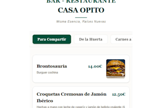 build a custom mobile first qr digital menu and admin panel for your restaurant
