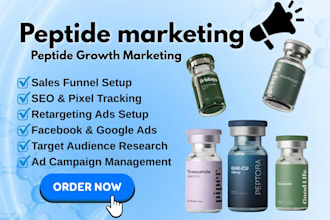 do peptide marketing peptide website peptide ads facebook ads google ads peptide