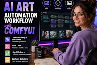 create efficient ai art automation workflow with comfyui