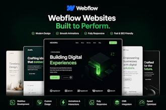 fix redesign webflow 3d animation website webflow developer websflow expert