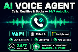 build ai voice agent, vapi ai caller retell ai and gohighlevel agent automation