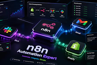 automate your business processes using n8n and self hosted n8n