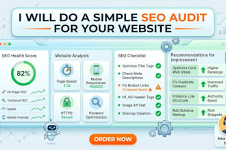 do SEO audit for your website