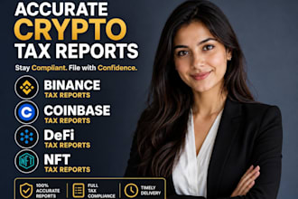 prepare accurate crypto tax reports for binance coinbase defi and nfts