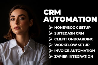 do honeybook suitedash CRM automation client portal setup