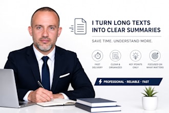 turn long documents into easy summaries
