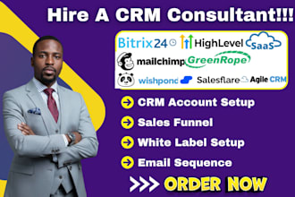 setup bitrix24 gohighlevel saas mailchimp greenrope wishpond salesfare agile CRM
