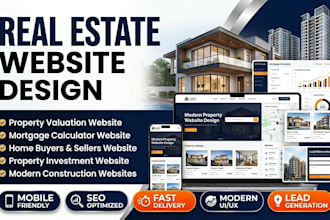 design real estate property valuation mortgage calculator website
