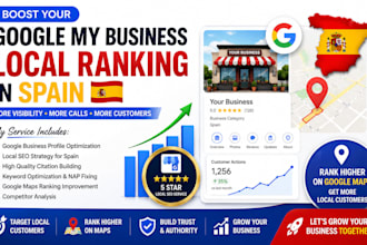 optimize small business gbp google my business local ranking citation in spain