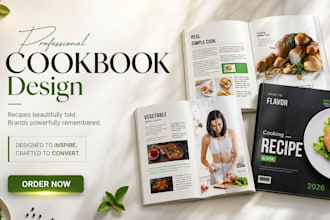 design, write, and format your professional cookbook for KDP