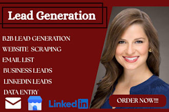 do b2b lead generation email list scraping business list website data scraping