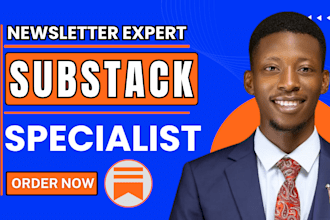 setup substack account design substack newsletter  manage substack newsletter
