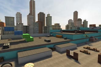 create a custom roblox game, map, script in roblox studio