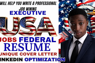 craft a federal jobs, military resume and cover letter
