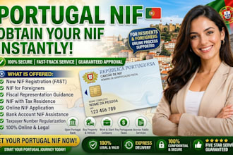 do portugal nif registration and get your tax number