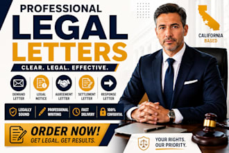 write legal motions, lawsuits, complaints, appeals, appeals, pleading, letters