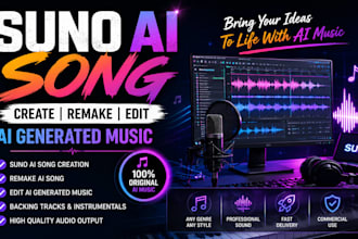 create suno ai song, remake ai song, edit ai generated music